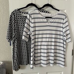 Croft and Barrow XXL blouse